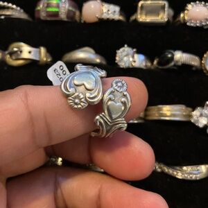 Sterling Silver Spoon Ring